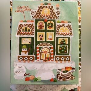 1canoe2 Gingerbread Christmas puzzle